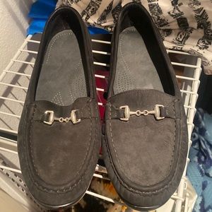 Suade loafers
